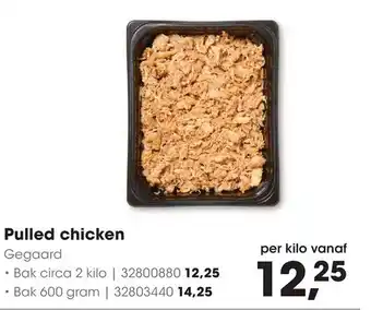 HANOS Pulled chicken aanbieding