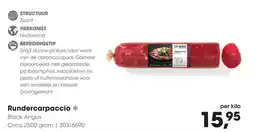 HANOS Rundercarpaccio aanbieding