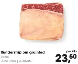 HANOS Runderstriploin grainfed aanbieding