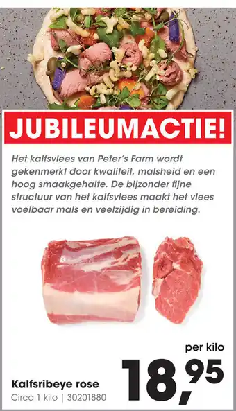 HANOS Kalfsribeye rose aanbieding