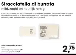 HANOS Stracciatella di burrata aanbieding