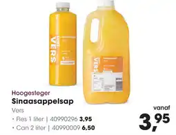 HANOS Hoogesteger Sinaasappelsap aanbieding