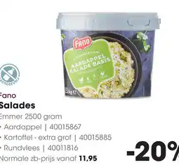 HANOS Salades aanbieding