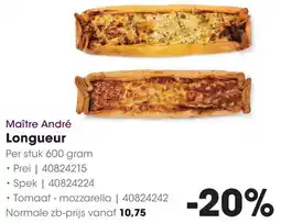 HANOS Maître André Longueur aanbieding