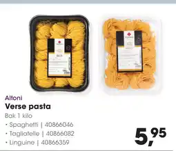 HANOS Verse pasta aanbieding