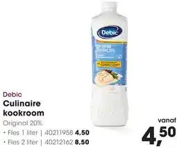 HANOS Debic Culinaire kookroom aanbieding