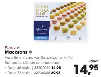 HANOS Macarons aanbieding
