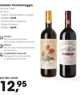 HANOS Castello Vicchiomaggio riserva aanbieding