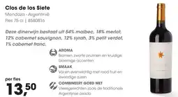HANOS Clos de los Siete aanbieding