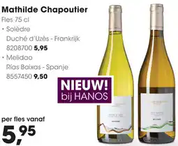 HANOS Mathilde Chapoutier aanbieding