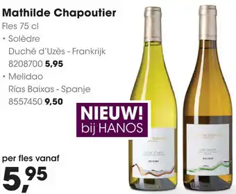 HANOS Mathilde Chapoutier aanbieding