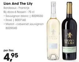 HANOS Lion And The Lily aanbieding