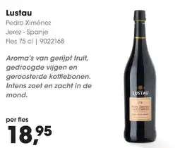 HANOS Lustau aanbieding