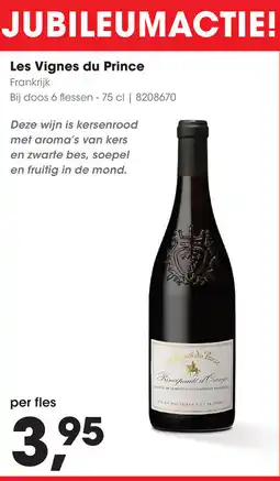 HANOS Les Vignes du Prince aanbieding