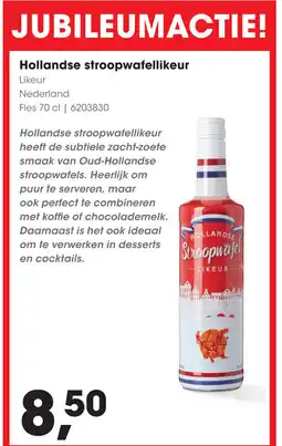 HANOS Hollandse stroopwafellikeur aanbieding