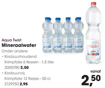 HANOS Mineraalwater aanbieding