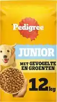 Bol.com Pedigree Hondenbrokken - Junior - Gevogelte en Groenten - 12kg aanbieding