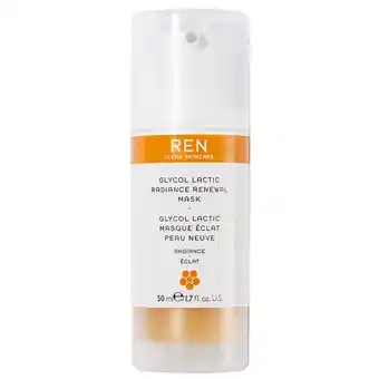 Douglas REN Clean Skincare Glycol Lactic Radiance Renewal Mask aanbieding