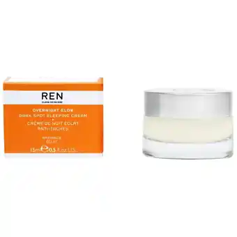 Douglas REN Clean Skincare Radiance Overnight Dark Spot Sleeping Cream aanbieding
