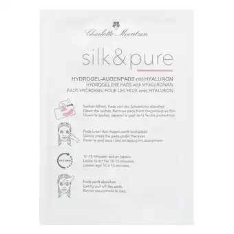 Douglas Charlotte Meentzen Silk & Pure Hydrogel oogpads aanbieding