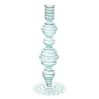 Douglas PIP Studio Kandelaar Glass Swirl Licht Blauw aanbieding