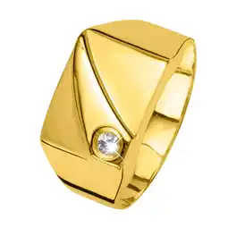 Douglas Lucardi Ring 14 Karaat Goud - goudkleurig aanbieding