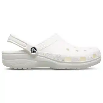 Foot Locker Crocs Classic Heren Slippers en Sandalen - Wit - Maat: 46-47 - Thermoplastische - Foot Locker aanbieding