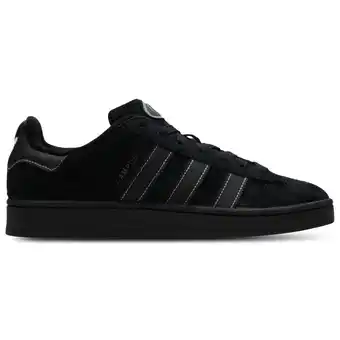 Foot Locker Adidas Campus Heren Schoenen - Zwart - Maat: 42 2/3 - Mesh/Synthetisch - Foot Locker aanbieding