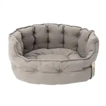 Zooplus Hondenbed Cozy ecoLIFE L64 x B60 x H30 cm Grijs aanbieding