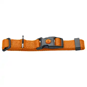 Zooplus HUNTER Halsband London Oranje Vario Basic Maat M: 30-46cm Halsomvang, B10mm Hond aanbieding