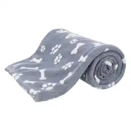 Zooplus 75x50cm Trixie Hondendeken Kenny Blauw aanbieding