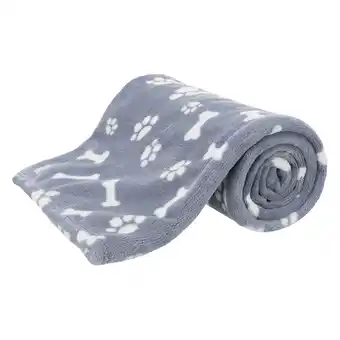 Zooplus 75x50cm Trixie Hondendeken Kenny Blauw aanbieding