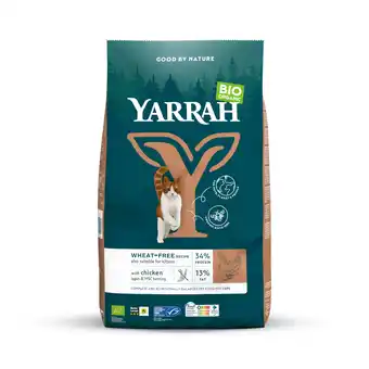 Zooplus 15% korting! Yarrah Bio droog kattenvoer aanbieding