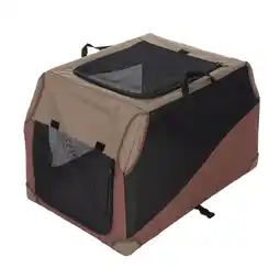 Zooplus Opvouwbare Hondenbench Camo M: L76xB50,5xH48cm olijf/bruin Hond aanbieding