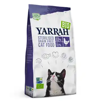 Zooplus 15% korting! Yarrah Bio droog kattenvoer aanbieding