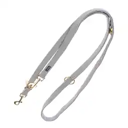 Zooplus Nomad Tales Calma Halsband, stone - Bijpassende riem: 200 cm lang, 20 mm breed aanbieding