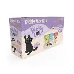 Zooplus 12x125g Lucky Lou Lifestage Kitten Mix I Nat Kattenvoer aanbieding