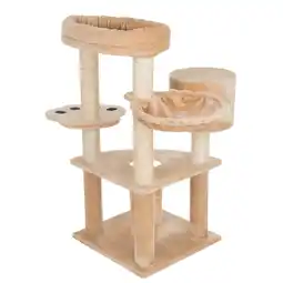Zooplus Berenhol Krabpaal Beige H118 x L55 x B55 cm aanbieding