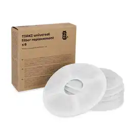 Zooplus TIAKI universeel vervangfilter voor drinkfonteinaccessoires: Vervangfilter (6 stuks) aanbieding