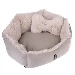 Zooplus TIAKI knuffelmand Fluffy Bone 60 x 50 x 22 cm, voor honden aanbieding