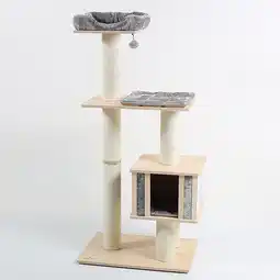 Zooplus Natural Paradise Krabpaal Nolana Grijs Kat aanbieding