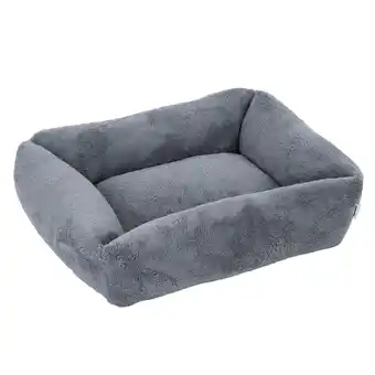 Zooplus TIAKI hondenmand Lazy Bear, donkergrijs, maat M: 70 x 55 x 20 cm, voor honden aanbieding
