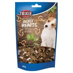 Zooplus 80g Trixie Insect Hearts hondensnacks aanbieding