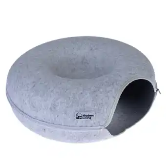 Zooplus Modern Living Chicago donut tunnel Ø51x12,5cm kat aanbieding