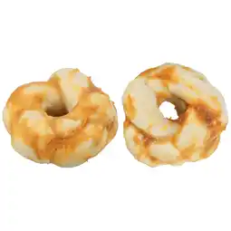 Zooplus 2st, ca. ø 6,5cm, 85g Trixie Twists van collageen met kipsnacks voor honden aanbieding