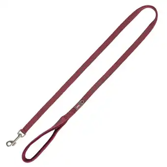 Zooplus Trixie Premium Riem, sangria Grootte: L-XL: 1m/25mm voor honden aanbieding