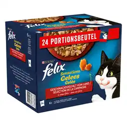 Zooplus 15% Korting! Felix Sensations maaltijdzakjes 24 x 85 g aanbieding