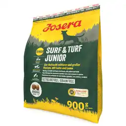 Zooplus 900g Josera Surf & Turf Junior met zalm & Lam droogvoer voor honden aanbieding
