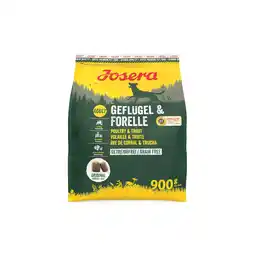 Zooplus 900g Josera Gevogelte & Forel droogvoer voor honden aanbieding