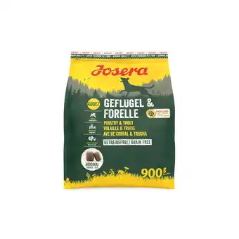 Zooplus 900g Josera Gevogelte & Forel droogvoer voor honden aanbieding